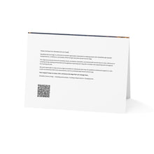 Load image into Gallery viewer, Winter Steadfast Santa Greeting Cards with German Shepherds — Holiday Christmas Cards (Pack of 1, 10, 30, 50)
