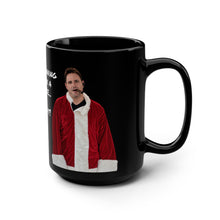 Load image into Gallery viewer, Funny Christmas Mug — "It's Beginning to Look a Lot Like... Bullshit" 15oz Black Ceramic