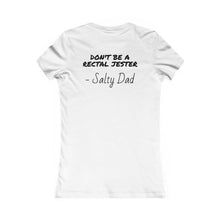 Load image into Gallery viewer, Salty Dad Women's Tee — Funny Holiday Jester Graphic Shirt