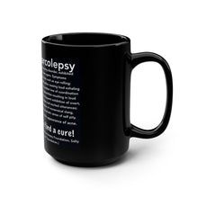 Load image into Gallery viewer, Salty Dad - Snarcolepsy Awareness Black Mug