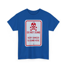 Load image into Gallery viewer, Mental Midget caution sign T shirt.