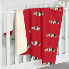 Load image into Gallery viewer, Steadfast Happy Howl-idays Fleece Blanket