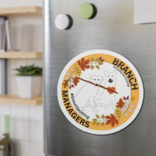 Load image into Gallery viewer, SnoutSpotting Die-Cut Magnets - Snouticus and Waffles - Branch Managers