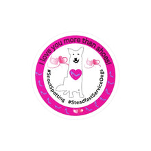 Load image into Gallery viewer, SnoutSpotting - Kiss-Cut Vinyl Decals - The Mrs Shoes - Exterior View