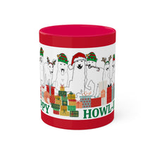 Load image into Gallery viewer, Steadfast Happy Howl-idays Series - Colorful Mug - Red, 11oz
