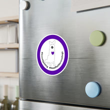 Load image into Gallery viewer, SnoutSpotting Kiss-Cut Vinyl Decals - Purple Theme - Exterior Window