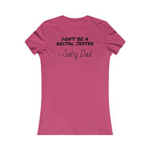 Load image into Gallery viewer, Salty Dad Women's Tee — Funny Holiday Jester Graphic Shirt