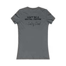 Load image into Gallery viewer, Salty Dad Women's Tee — Funny Holiday Jester Graphic Shirt