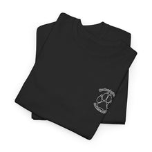 Load image into Gallery viewer, 2026 Steadfast Service Dogs — 'I Will Walk With You Through Darkness… Into the Light' Graphic T-Shirt