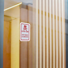 Load image into Gallery viewer, Do Not Dumb Very Danger To Dumb Here Kiss-Cut Vinyl Decal