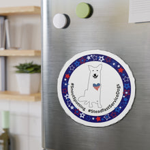 Load image into Gallery viewer, SnoutSpotting Die-Cut Magnet - Patriotism Theme
