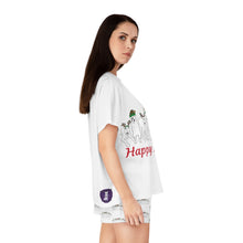 Load image into Gallery viewer, Steadfast Happy Howl-idays Series - Women's Short Pajama Set (AOP)