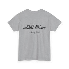 Load image into Gallery viewer, Mental Midget caution sign T shirt.