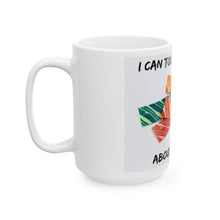 Load image into Gallery viewer, Can Tolerate People About This Long Funny Sarcastic Ceramic Mug