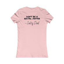 Load image into Gallery viewer, Salty Dad Women's Tee — Funny Holiday Jester Graphic Shirt