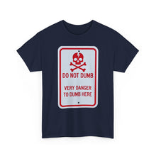 Load image into Gallery viewer, Mental Midget caution sign T shirt.