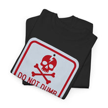 Load image into Gallery viewer, Mental Midget caution sign T shirt.