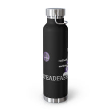 Load image into Gallery viewer, Steadfast Service Dogs Copper Vacuum Insulated Bottle, 22oz