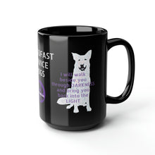 Load image into Gallery viewer, Steadfast Service Dogs - Black Mug, 15oz