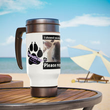 Load image into Gallery viewer, Stainless Steel Travel Mug with Handle, 14oz