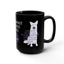 Load image into Gallery viewer, Steadfast Service Dogs - Black Mug, 15oz