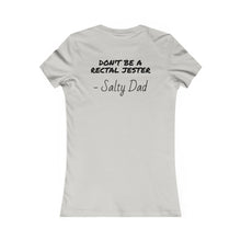 Load image into Gallery viewer, Salty Dad Women's Tee — Funny Holiday Jester Graphic Shirt
