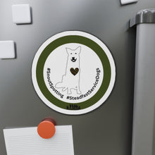 Load image into Gallery viewer, SnoutSpotting Die-Cut Magnets - Camo Theme - Military
