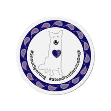 Load image into Gallery viewer, SnoutSpotting Die-Cut Magnet - Paisley Theme
