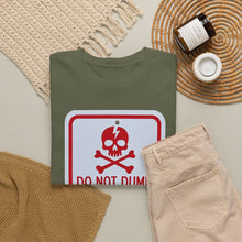 Load image into Gallery viewer, Mental Midget caution sign T shirt.
