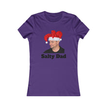 Load image into Gallery viewer, Salty Dad Women's Tee — Funny Holiday Jester Graphic Shirt
