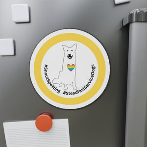 SnoutSpotting Die-Cut Magnets - Rainbow/Pride Theme