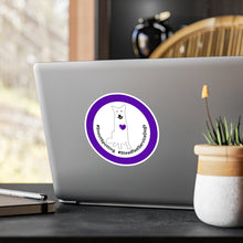 Load image into Gallery viewer, SnoutSpotting Kiss-Cut Vinyl Decals - Purple Theme - Exterior Window
