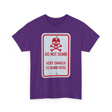 Load image into Gallery viewer, Mental Midget caution sign T shirt.
