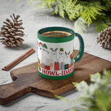 Load image into Gallery viewer, Steadfast Happy Howl-idays Series - Colorful Mug - Green, 11oz
