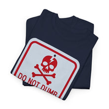 Load image into Gallery viewer, Mental Midget caution sign T shirt.
