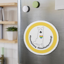 Load image into Gallery viewer, SnoutSpotting Die-Cut Magnets - Rainbow/Pride Theme
