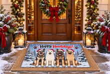 Load image into Gallery viewer, Happy Howlidays Doormat — Steadfast Holiday Doormat
