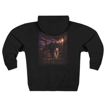 Load image into Gallery viewer, 2026 Steadfast Service Dogs Zip Hoodie — 'Into the Light' Graphic Zip-Up
