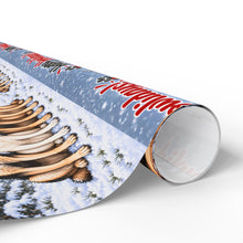 Load image into Gallery viewer, Happy Howlidays Wrapping Paper — Holiday Gift Wrap with Steadfast Dogs
