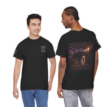 Load image into Gallery viewer, 2026 Steadfast Service Dogs — 'I Will Walk With You Through Darkness… Into the Light' Graphic T-Shirt
