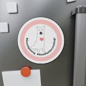 SnoutSpotting Die-Cut Magnets - Pink Theme