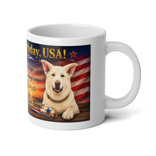 Load image into Gallery viewer, Jumbo Proud to be an Ameri-Snout Mug
