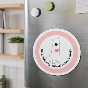 SnoutSpotting Die-Cut Magnets - Pink Theme