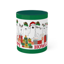 Load image into Gallery viewer, Steadfast Happy Howl-idays Series - Colorful Mug - Green, 11oz
