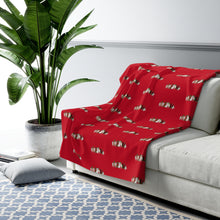 Load image into Gallery viewer, Steadfast Happy Howl-idays Fleece Blanket
