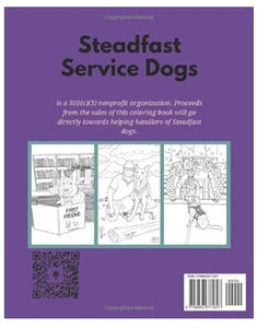 Steadfast Service Dogs Coloring Book