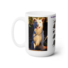 Load image into Gallery viewer, Snouticus guide to backyard animals mug.
