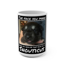 Load image into Gallery viewer, Puppy face Mug 15oz
