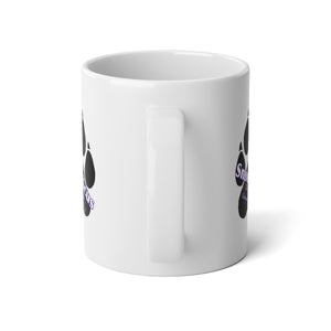 Jumbo commemorative Snouticus mug.