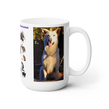 Load image into Gallery viewer, Snouticus guide to backyard animals mug.
